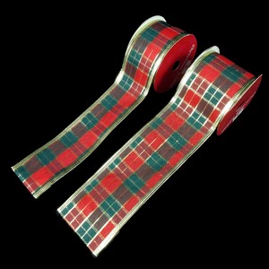 蘇格蘭格子緞帶